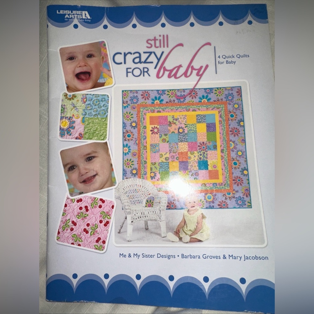Leisure Arts 'Still Crazy for Baby' Quilt Pattern Book